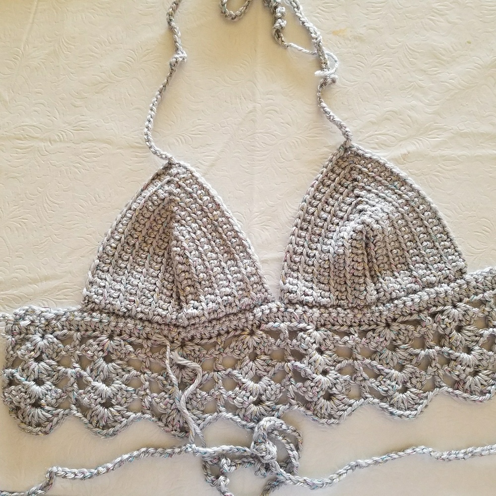 Crochet Boho Crop Top